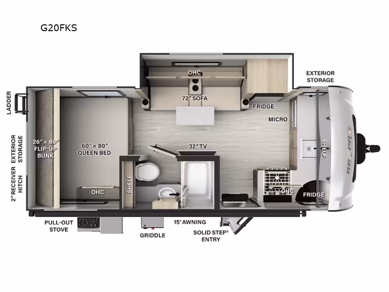 2024 Rockwood G20FKS - 2424833 - Image #28