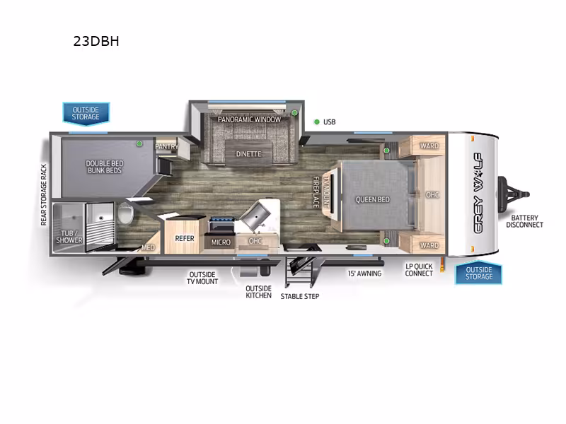 2025 Cherokee 23DBH - 2588575 - Image #26